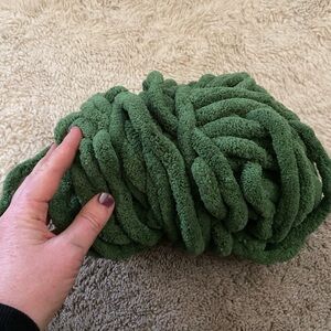 Chunky Green Yarn